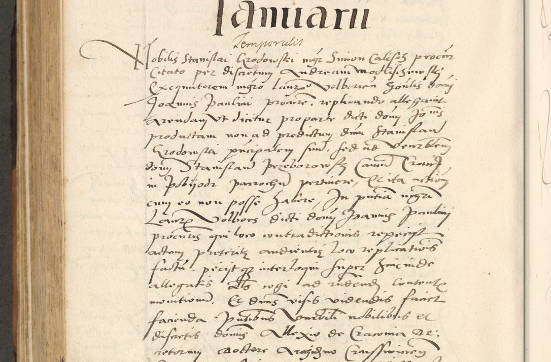 Zdjęcie nr 689 dla obiektu archiwalnego: [Acta actorum officialia coram Paula Crassowski]