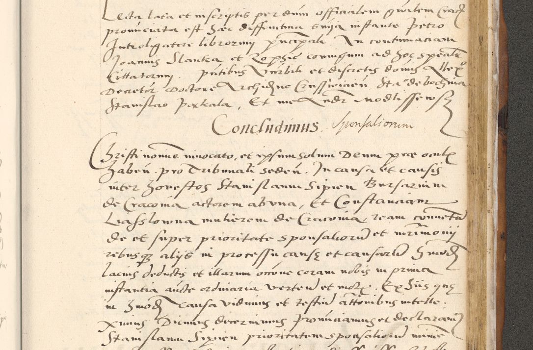 Zdjęcie nr 676 dla obiektu archiwalnego: [Acta actorum officialia coram Paula Crassowski]