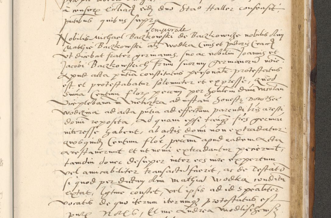 Zdjęcie nr 674 dla obiektu archiwalnego: [Acta actorum officialia coram Paula Crassowski]