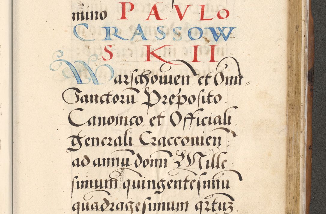 Zdjęcie nr 660 dla obiektu archiwalnego: [Acta actorum officialia coram Paula Crassowski]