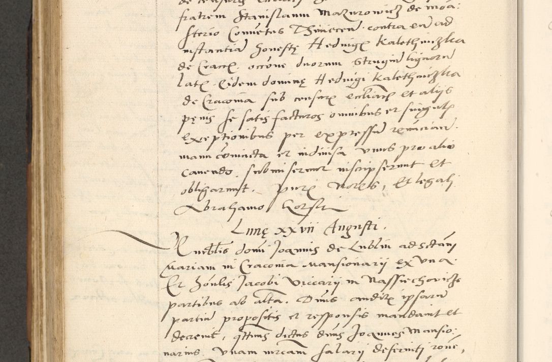 Zdjęcie nr 651 dla obiektu archiwalnego: [Acta actorum officialia coram Paula Crassowski]