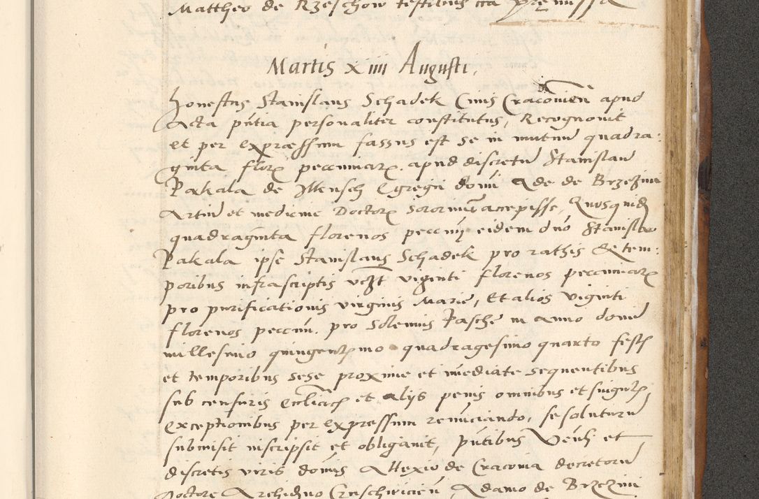 Zdjęcie nr 646 dla obiektu archiwalnego: [Acta actorum officialia coram Paula Crassowski]