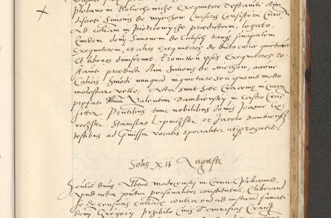 Zdjęcie nr 644 dla obiektu archiwalnego: [Acta actorum officialia coram Paula Crassowski]