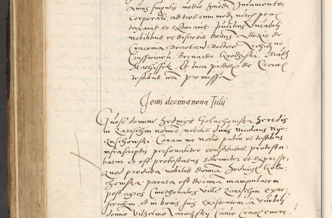 Zdjęcie nr 637 dla obiektu archiwalnego: [Acta actorum officialia coram Paula Crassowski]