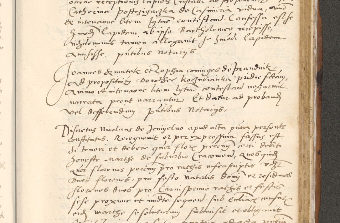 Zdjęcie nr 632 dla obiektu archiwalnego: [Acta actorum officialia coram Paula Crassowski]