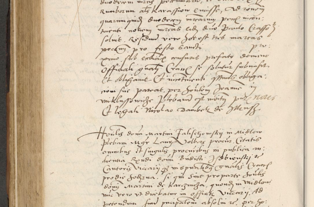 Zdjęcie nr 633 dla obiektu archiwalnego: [Acta actorum officialia coram Paula Crassowski]