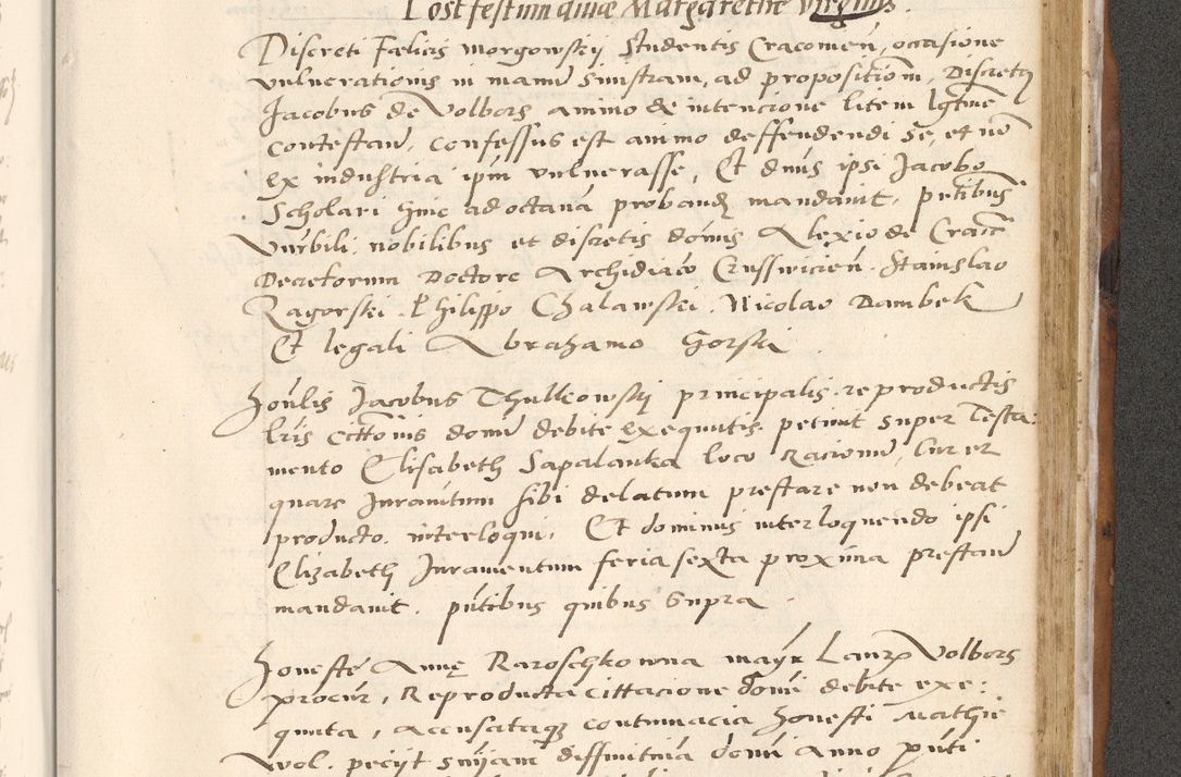 Zdjęcie nr 634 dla obiektu archiwalnego: [Acta actorum officialia coram Paula Crassowski]