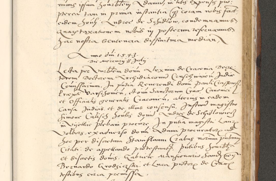 Zdjęcie nr 630 dla obiektu archiwalnego: [Acta actorum officialia coram Paula Crassowski]