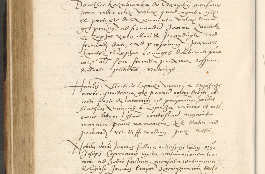 Zdjęcie nr 625 dla obiektu archiwalnego: [Acta actorum officialia coram Paula Crassowski]