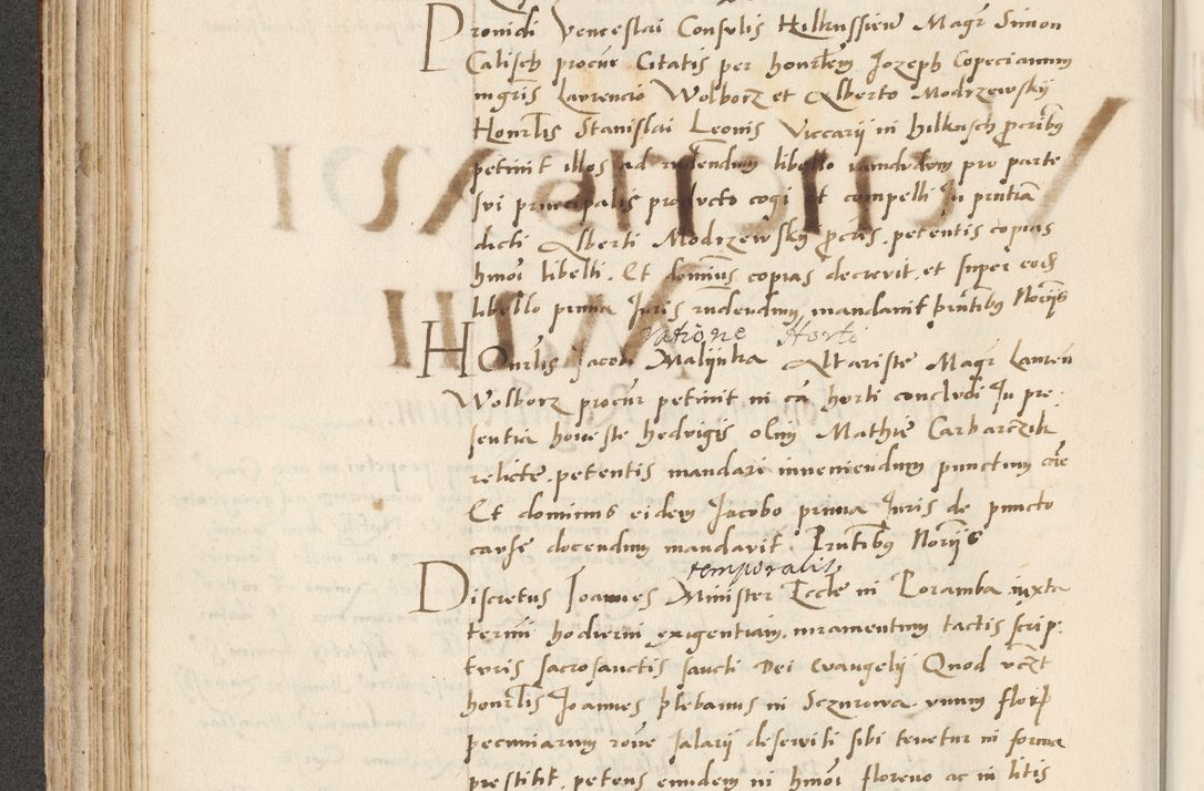 Zdjęcie nr 194 dla obiektu archiwalnego: Acta actorum causarum, sentenciarum et obligacionum coram reverendo patre domino Paulo Crassowsky Warssoviensi et Omnium Sanctorum preposito, canonico et officiali generali Cracoviensi ad annum Domini millesimum quingentesimum quadraresimum quatrum, cuius indicio est secunda pontificatus sanctissimi in Christo patris et domini nostri domini Pauli divina providencia pape tercii anno ipsius decimo, a die ac mense infrascriptis feliciter continuantur