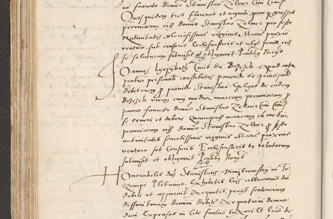 Zdjęcie nr 184 dla obiektu archiwalnego: Acta actorum causarum, sentenciarum et obligacionum coram reverendo patre domino Paulo Crassowsky Warssoviensi et Omnium Sanctorum preposito, canonico et officiali generali Cracoviensi ad annum Domini millesimum quingentesimum quadraresimum quatrum, cuius indicio est secunda pontificatus sanctissimi in Christo patris et domini nostri domini Pauli divina providencia pape tercii anno ipsius decimo, a die ac mense infrascriptis feliciter continuantur