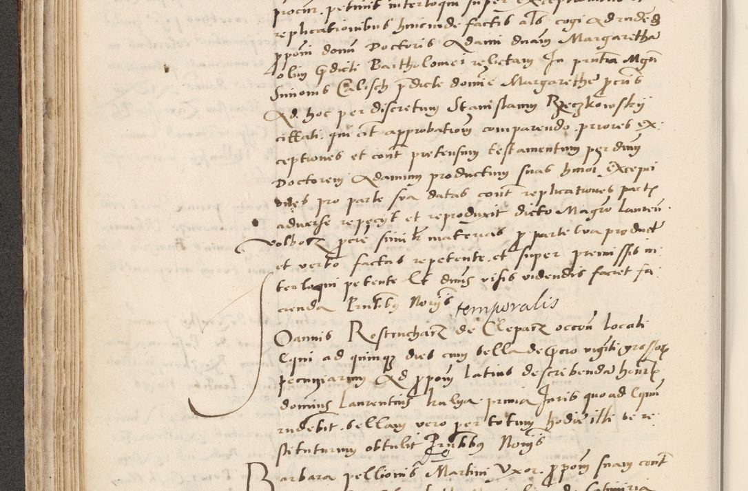 Zdjęcie nr 182 dla obiektu archiwalnego: Acta actorum causarum, sentenciarum et obligacionum coram reverendo patre domino Paulo Crassowsky Warssoviensi et Omnium Sanctorum preposito, canonico et officiali generali Cracoviensi ad annum Domini millesimum quingentesimum quadraresimum quatrum, cuius indicio est secunda pontificatus sanctissimi in Christo patris et domini nostri domini Pauli divina providencia pape tercii anno ipsius decimo, a die ac mense infrascriptis feliciter continuantur