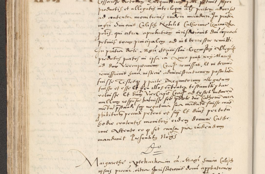 Zdjęcie nr 168 dla obiektu archiwalnego: Acta actorum causarum, sentenciarum et obligacionum coram reverendo patre domino Paulo Crassowsky Warssoviensi et Omnium Sanctorum preposito, canonico et officiali generali Cracoviensi ad annum Domini millesimum quingentesimum quadraresimum quatrum, cuius indicio est secunda pontificatus sanctissimi in Christo patris et domini nostri domini Pauli divina providencia pape tercii anno ipsius decimo, a die ac mense infrascriptis feliciter continuantur