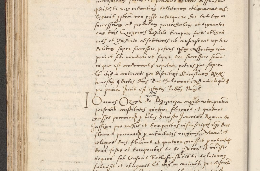 Zdjęcie nr 166 dla obiektu archiwalnego: Acta actorum causarum, sentenciarum et obligacionum coram reverendo patre domino Paulo Crassowsky Warssoviensi et Omnium Sanctorum preposito, canonico et officiali generali Cracoviensi ad annum Domini millesimum quingentesimum quadraresimum quatrum, cuius indicio est secunda pontificatus sanctissimi in Christo patris et domini nostri domini Pauli divina providencia pape tercii anno ipsius decimo, a die ac mense infrascriptis feliciter continuantur