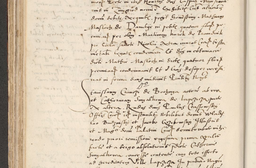 Zdjęcie nr 150 dla obiektu archiwalnego: Acta actorum causarum, sentenciarum et obligacionum coram reverendo patre domino Paulo Crassowsky Warssoviensi et Omnium Sanctorum preposito, canonico et officiali generali Cracoviensi ad annum Domini millesimum quingentesimum quadraresimum quatrum, cuius indicio est secunda pontificatus sanctissimi in Christo patris et domini nostri domini Pauli divina providencia pape tercii anno ipsius decimo, a die ac mense infrascriptis feliciter continuantur