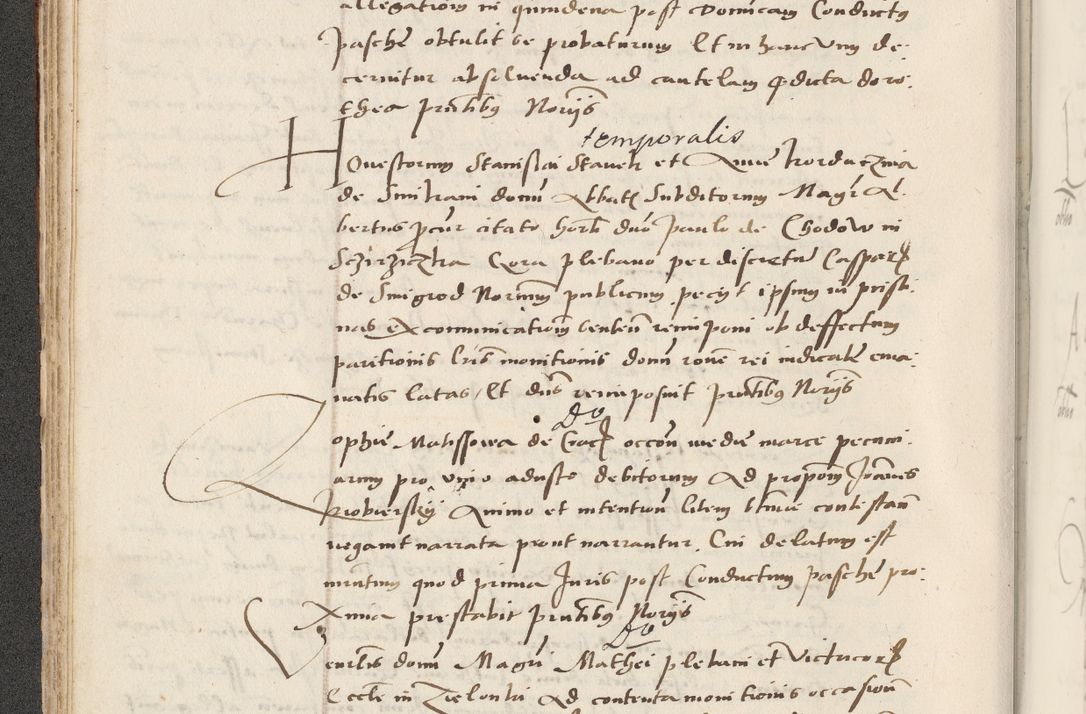 Zdjęcie nr 94 dla obiektu archiwalnego: Acta actorum causarum, sentenciarum et obligacionum coram reverendo patre domino Paulo Crassowsky Warssoviensi et Omnium Sanctorum preposito, canonico et officiali generali Cracoviensi ad annum Domini millesimum quingentesimum quadraresimum quatrum, cuius indicio est secunda pontificatus sanctissimi in Christo patris et domini nostri domini Pauli divina providencia pape tercii anno ipsius decimo, a die ac mense infrascriptis feliciter continuantur