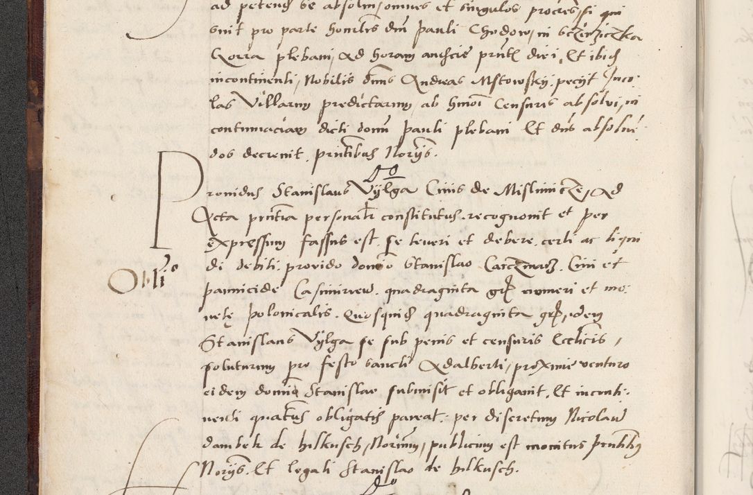 Zdjęcie nr 24 dla obiektu archiwalnego: Acta actorum causarum, sentenciarum et obligacionum coram reverendo patre domino Paulo Crassowsky Warssoviensi et Omnium Sanctorum preposito, canonico et officiali generali Cracoviensi ad annum Domini millesimum quingentesimum quadraresimum quatrum, cuius indicio est secunda pontificatus sanctissimi in Christo patris et domini nostri domini Pauli divina providencia pape tercii anno ipsius decimo, a die ac mense infrascriptis feliciter continuantur