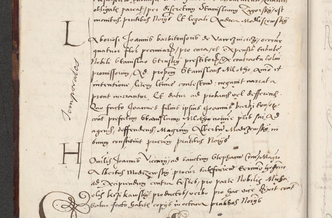 Zdjęcie nr 18 dla obiektu archiwalnego: Acta actorum causarum, sentenciarum et obligacionum coram reverendo patre domino Paulo Crassowsky Warssoviensi et Omnium Sanctorum preposito, canonico et officiali generali Cracoviensi ad annum Domini millesimum quingentesimum quadraresimum quatrum, cuius indicio est secunda pontificatus sanctissimi in Christo patris et domini nostri domini Pauli divina providencia pape tercii anno ipsius decimo, a die ac mense infrascriptis feliciter continuantur