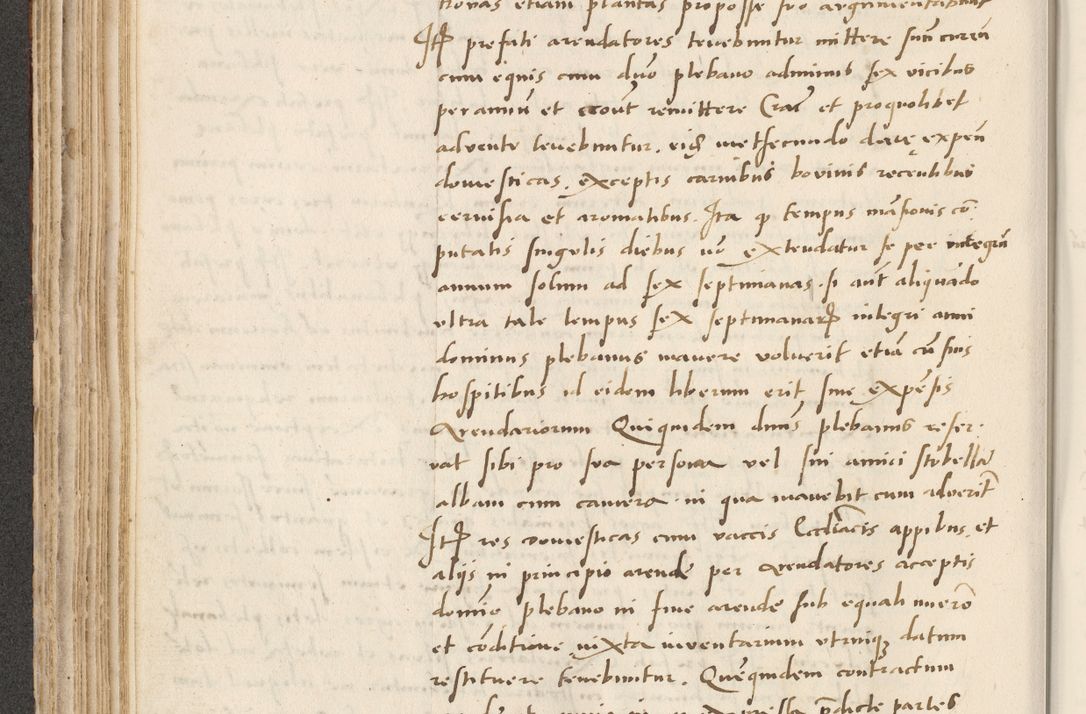 Zdjęcie nr 210 dla obiektu archiwalnego: Acta actorum causarum, sentenciarum et obligacionum coram reverendo patre domino Paulo Crassowsky Warssoviensi et Omnium Sanctorum preposito, canonico et officiali generali Cracoviensi ad annum Domini millesimum quingentesimum quadraresimum quatrum, cuius indicio est secunda pontificatus sanctissimi in Christo patris et domini nostri domini Pauli divina providencia pape tercii anno ipsius decimo, a die ac mense infrascriptis feliciter continuantur