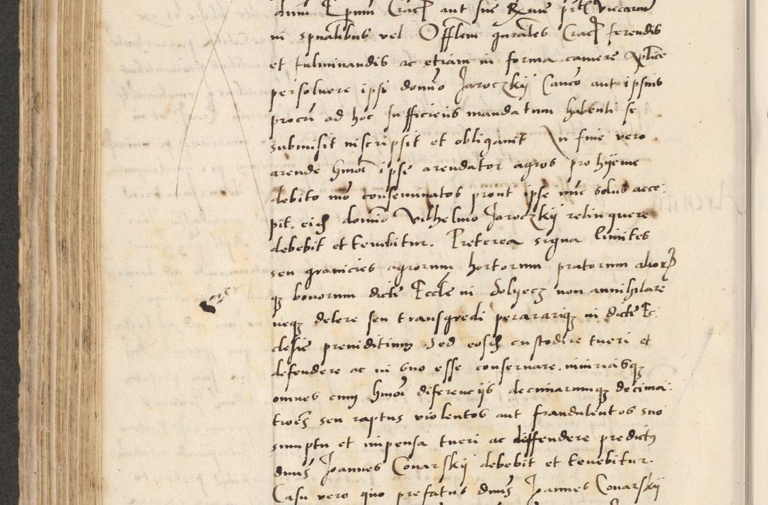 Zdjęcie nr 390 dla obiektu archiwalnego: Acta actorum causarum, sentenciarum et obligacionum coram reverendo patre domino Paulo Crassowsky Warssoviensi et Omnium Sanctorum preposito, canonico et officiali generali Cracoviensi ad annum Domini millesimum quingentesimum quadraresimum quatrum, cuius indicio est secunda pontificatus sanctissimi in Christo patris et domini nostri domini Pauli divina providencia pape tercii anno ipsius decimo, a die ac mense infrascriptis feliciter continuantur