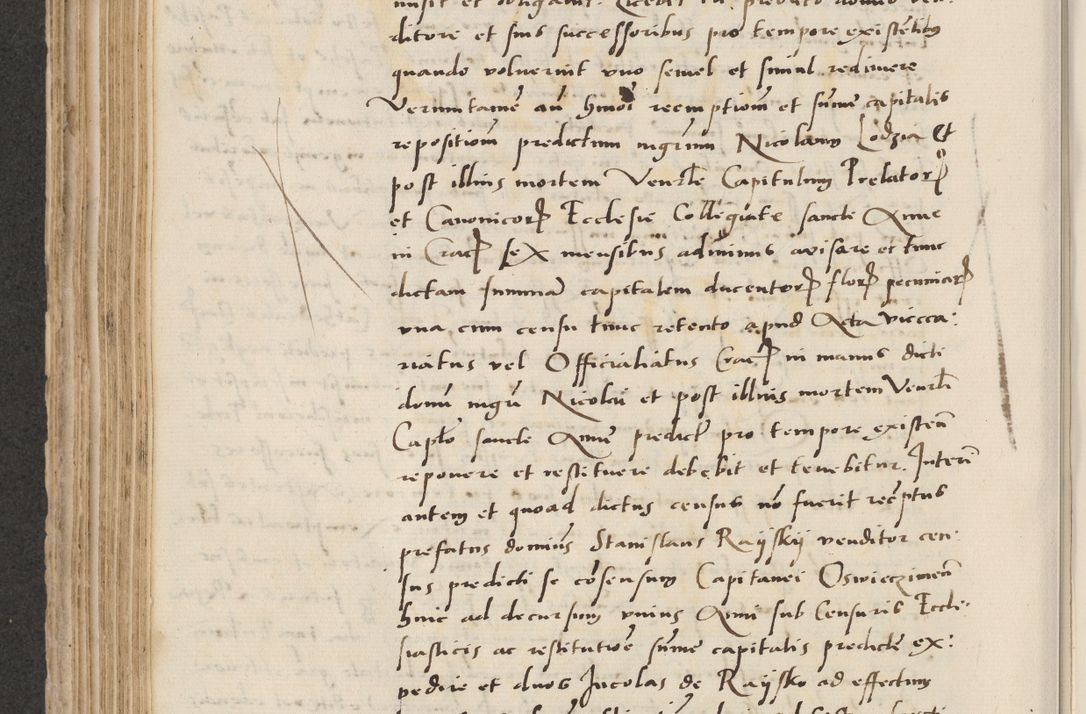 Zdjęcie nr 362 dla obiektu archiwalnego: Acta actorum causarum, sentenciarum et obligacionum coram reverendo patre domino Paulo Crassowsky Warssoviensi et Omnium Sanctorum preposito, canonico et officiali generali Cracoviensi ad annum Domini millesimum quingentesimum quadraresimum quatrum, cuius indicio est secunda pontificatus sanctissimi in Christo patris et domini nostri domini Pauli divina providencia pape tercii anno ipsius decimo, a die ac mense infrascriptis feliciter continuantur