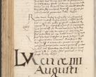 Zdjęcie nr 358 dla obiektu archiwalnego: Acta actorum causarum, sentenciarum et obligacionum coram reverendo patre domino Paulo Crassowsky Warssoviensi et Omnium Sanctorum preposito, canonico et officiali generali Cracoviensi ad annum Domini millesimum quingentesimum quadraresimum quatrum, cuius indicio est secunda pontificatus sanctissimi in Christo patris et domini nostri domini Pauli divina providencia pape tercii anno ipsius decimo, a die ac mense infrascriptis feliciter continuantur