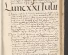 Zdjęcie nr 341 dla obiektu archiwalnego: Acta actorum causarum, sentenciarum et obligacionum coram reverendo patre domino Paulo Crassowsky Warssoviensi et Omnium Sanctorum preposito, canonico et officiali generali Cracoviensi ad annum Domini millesimum quingentesimum quadraresimum quatrum, cuius indicio est secunda pontificatus sanctissimi in Christo patris et domini nostri domini Pauli divina providencia pape tercii anno ipsius decimo, a die ac mense infrascriptis feliciter continuantur