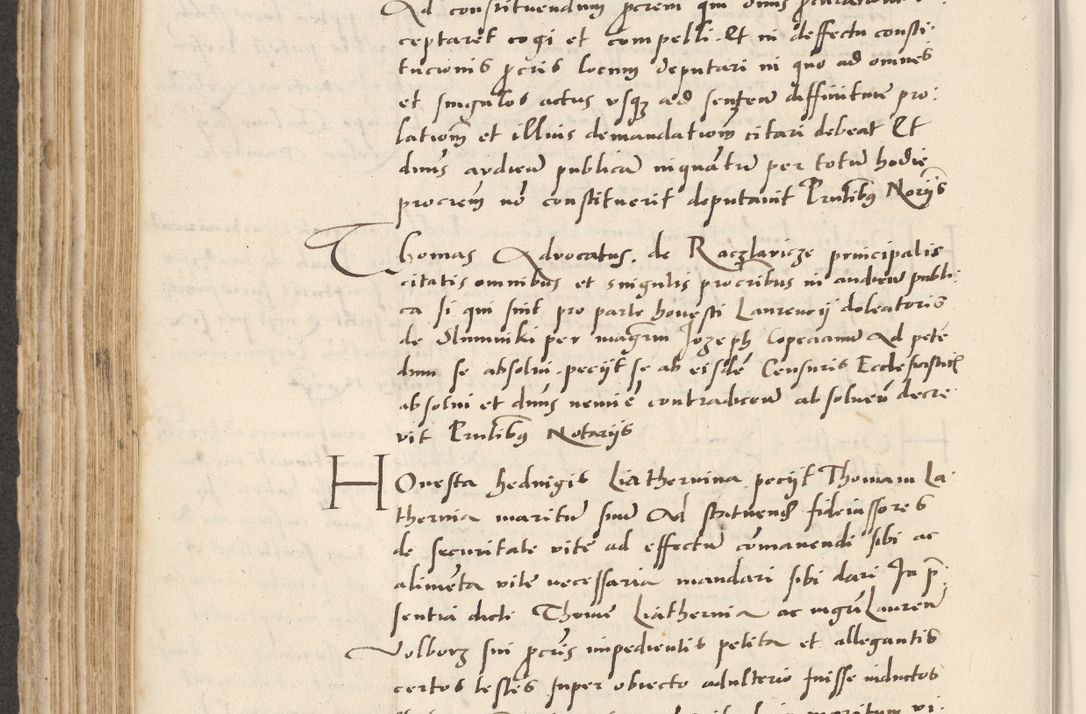 Zdjęcie nr 324 dla obiektu archiwalnego: Acta actorum causarum, sentenciarum et obligacionum coram reverendo patre domino Paulo Crassowsky Warssoviensi et Omnium Sanctorum preposito, canonico et officiali generali Cracoviensi ad annum Domini millesimum quingentesimum quadraresimum quatrum, cuius indicio est secunda pontificatus sanctissimi in Christo patris et domini nostri domini Pauli divina providencia pape tercii anno ipsius decimo, a die ac mense infrascriptis feliciter continuantur