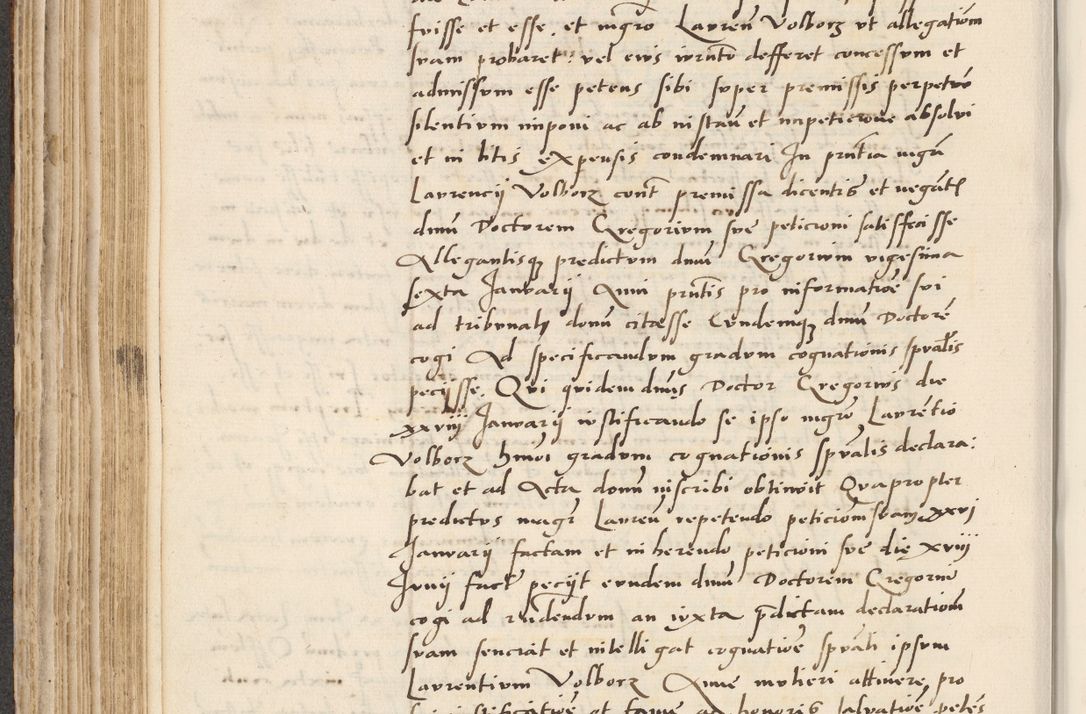 Zdjęcie nr 272 dla obiektu archiwalnego: Acta actorum causarum, sentenciarum et obligacionum coram reverendo patre domino Paulo Crassowsky Warssoviensi et Omnium Sanctorum preposito, canonico et officiali generali Cracoviensi ad annum Domini millesimum quingentesimum quadraresimum quatrum, cuius indicio est secunda pontificatus sanctissimi in Christo patris et domini nostri domini Pauli divina providencia pape tercii anno ipsius decimo, a die ac mense infrascriptis feliciter continuantur