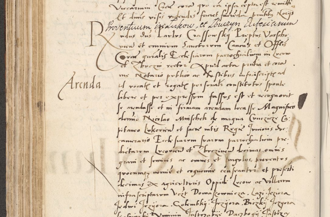 Zdjęcie nr 256 dla obiektu archiwalnego: Acta actorum causarum, sentenciarum et obligacionum coram reverendo patre domino Paulo Crassowsky Warssoviensi et Omnium Sanctorum preposito, canonico et officiali generali Cracoviensi ad annum Domini millesimum quingentesimum quadraresimum quatrum, cuius indicio est secunda pontificatus sanctissimi in Christo patris et domini nostri domini Pauli divina providencia pape tercii anno ipsius decimo, a die ac mense infrascriptis feliciter continuantur