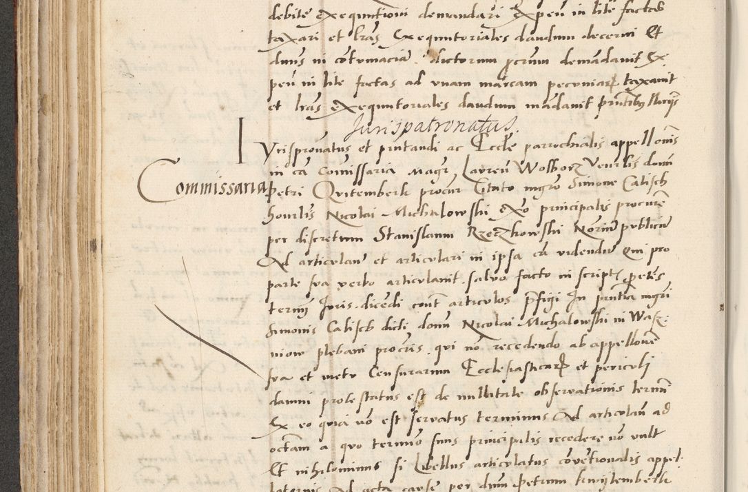 Zdjęcie nr 236 dla obiektu archiwalnego: Acta actorum causarum, sentenciarum et obligacionum coram reverendo patre domino Paulo Crassowsky Warssoviensi et Omnium Sanctorum preposito, canonico et officiali generali Cracoviensi ad annum Domini millesimum quingentesimum quadraresimum quatrum, cuius indicio est secunda pontificatus sanctissimi in Christo patris et domini nostri domini Pauli divina providencia pape tercii anno ipsius decimo, a die ac mense infrascriptis feliciter continuantur