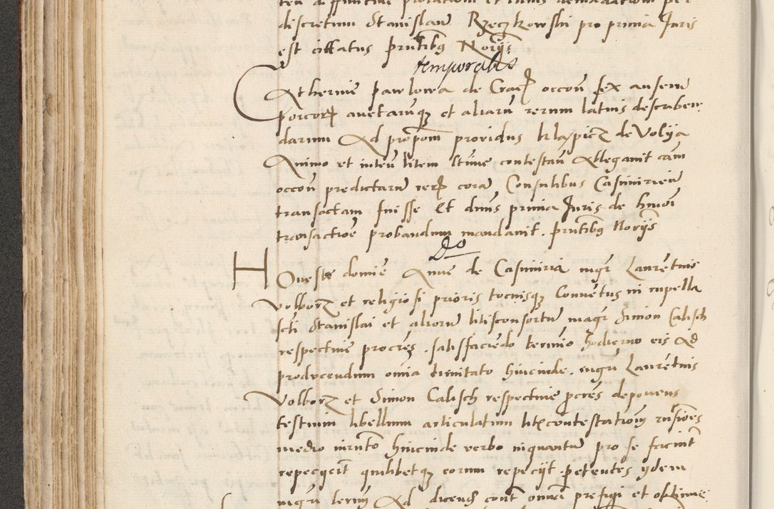 Zdjęcie nr 224 dla obiektu archiwalnego: Acta actorum causarum, sentenciarum et obligacionum coram reverendo patre domino Paulo Crassowsky Warssoviensi et Omnium Sanctorum preposito, canonico et officiali generali Cracoviensi ad annum Domini millesimum quingentesimum quadraresimum quatrum, cuius indicio est secunda pontificatus sanctissimi in Christo patris et domini nostri domini Pauli divina providencia pape tercii anno ipsius decimo, a die ac mense infrascriptis feliciter continuantur