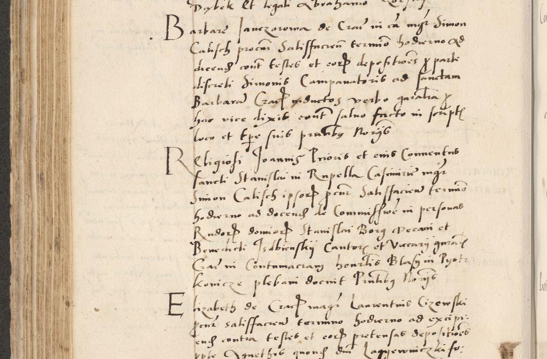 Zdjęcie nr 406 dla obiektu archiwalnego: Acta actorum causarum, sentenciarum et obligacionum coram reverendo patre domino Paulo Crassowsky Warssoviensi et Omnium Sanctorum preposito, canonico et officiali generali Cracoviensi ad annum Domini millesimum quingentesimum quadraresimum quatrum, cuius indicio est secunda pontificatus sanctissimi in Christo patris et domini nostri domini Pauli divina providencia pape tercii anno ipsius decimo, a die ac mense infrascriptis feliciter continuantur