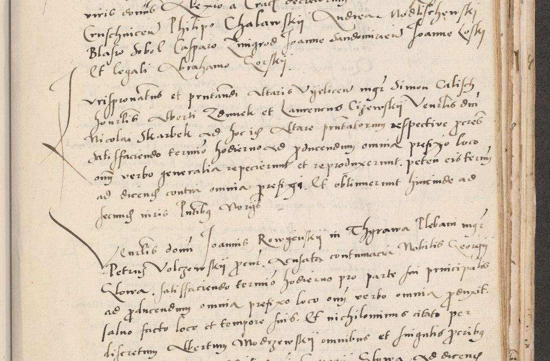 Zdjęcie nr 603 dla obiektu archiwalnego: Acta actorum causarum, sentenciarum et obligacionum coram reverendo patre domino Paulo Crassowsky Warssoviensi et Omnium Sanctorum preposito, canonico et officiali generali Cracoviensi ad annum Domini millesimum quingentesimum quadraresimum quatrum, cuius indicio est secunda pontificatus sanctissimi in Christo patris et domini nostri domini Pauli divina providencia pape tercii anno ipsius decimo, a die ac mense infrascriptis feliciter continuantur
