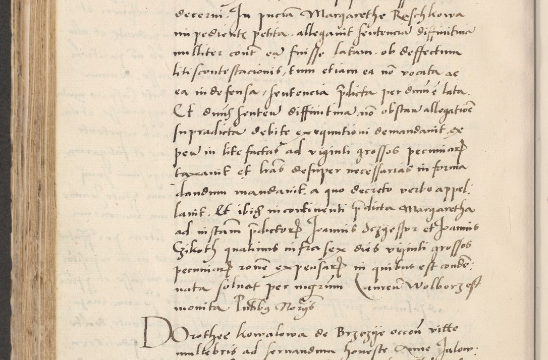 Zdjęcie nr 550 dla obiektu archiwalnego: Acta actorum causarum, sentenciarum et obligacionum coram reverendo patre domino Paulo Crassowsky Warssoviensi et Omnium Sanctorum preposito, canonico et officiali generali Cracoviensi ad annum Domini millesimum quingentesimum quadraresimum quatrum, cuius indicio est secunda pontificatus sanctissimi in Christo patris et domini nostri domini Pauli divina providencia pape tercii anno ipsius decimo, a die ac mense infrascriptis feliciter continuantur