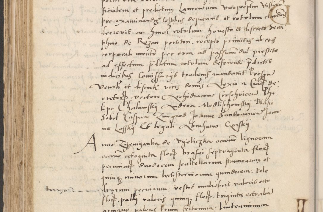 Zdjęcie nr 536 dla obiektu archiwalnego: Acta actorum causarum, sentenciarum et obligacionum coram reverendo patre domino Paulo Crassowsky Warssoviensi et Omnium Sanctorum preposito, canonico et officiali generali Cracoviensi ad annum Domini millesimum quingentesimum quadraresimum quatrum, cuius indicio est secunda pontificatus sanctissimi in Christo patris et domini nostri domini Pauli divina providencia pape tercii anno ipsius decimo, a die ac mense infrascriptis feliciter continuantur