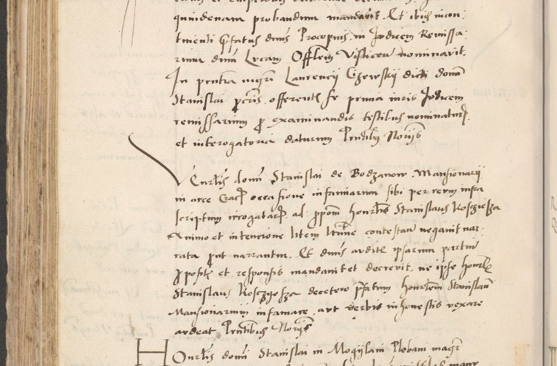Zdjęcie nr 534 dla obiektu archiwalnego: Acta actorum causarum, sentenciarum et obligacionum coram reverendo patre domino Paulo Crassowsky Warssoviensi et Omnium Sanctorum preposito, canonico et officiali generali Cracoviensi ad annum Domini millesimum quingentesimum quadraresimum quatrum, cuius indicio est secunda pontificatus sanctissimi in Christo patris et domini nostri domini Pauli divina providencia pape tercii anno ipsius decimo, a die ac mense infrascriptis feliciter continuantur