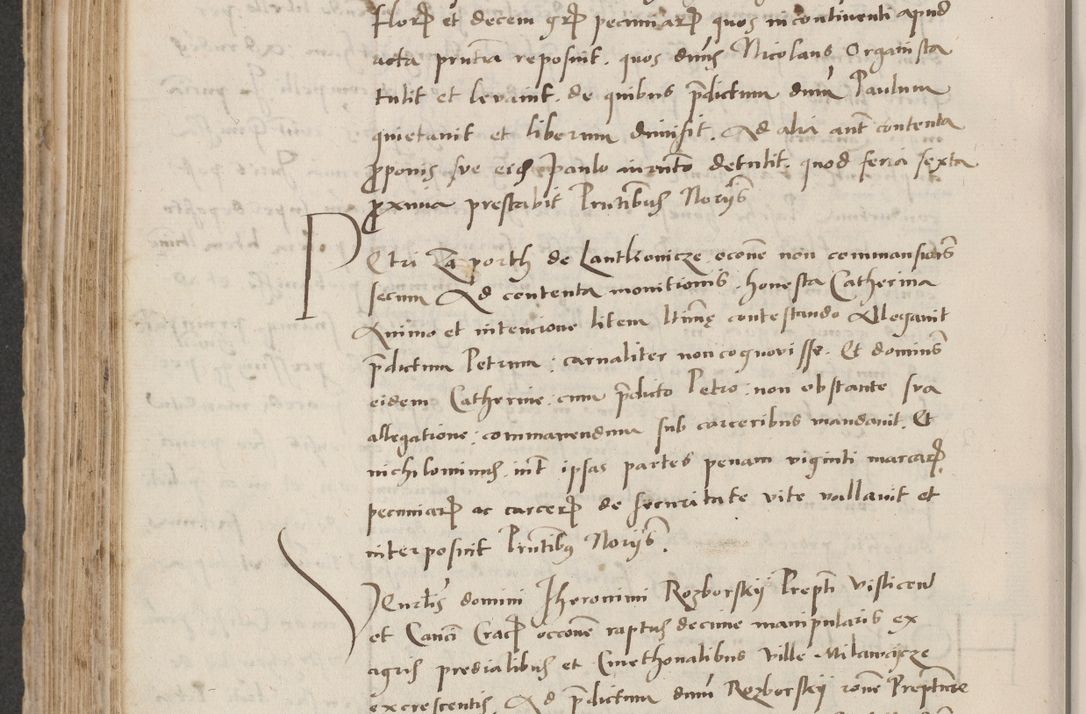 Zdjęcie nr 498 dla obiektu archiwalnego: Acta actorum causarum, sentenciarum et obligacionum coram reverendo patre domino Paulo Crassowsky Warssoviensi et Omnium Sanctorum preposito, canonico et officiali generali Cracoviensi ad annum Domini millesimum quingentesimum quadraresimum quatrum, cuius indicio est secunda pontificatus sanctissimi in Christo patris et domini nostri domini Pauli divina providencia pape tercii anno ipsius decimo, a die ac mense infrascriptis feliciter continuantur