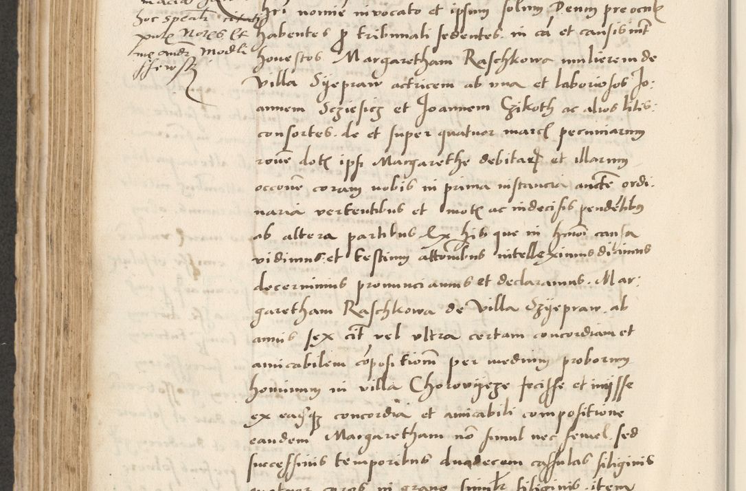 Zdjęcie nr 468 dla obiektu archiwalnego: Acta actorum causarum, sentenciarum et obligacionum coram reverendo patre domino Paulo Crassowsky Warssoviensi et Omnium Sanctorum preposito, canonico et officiali generali Cracoviensi ad annum Domini millesimum quingentesimum quadraresimum quatrum, cuius indicio est secunda pontificatus sanctissimi in Christo patris et domini nostri domini Pauli divina providencia pape tercii anno ipsius decimo, a die ac mense infrascriptis feliciter continuantur