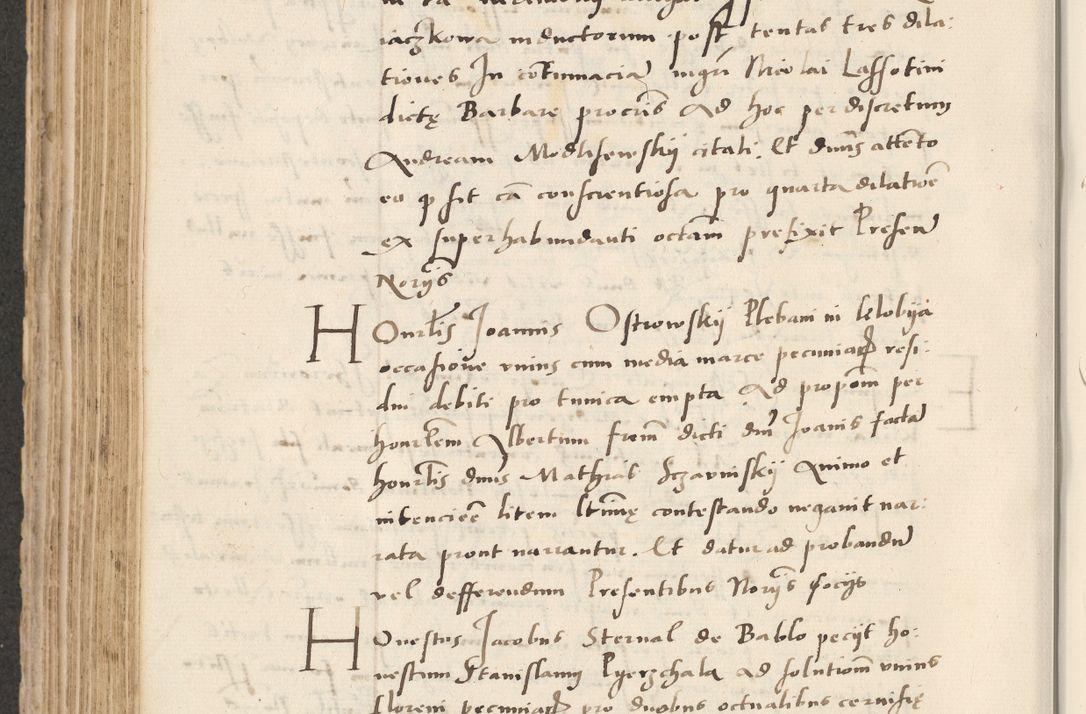 Zdjęcie nr 440 dla obiektu archiwalnego: Acta actorum causarum, sentenciarum et obligacionum coram reverendo patre domino Paulo Crassowsky Warssoviensi et Omnium Sanctorum preposito, canonico et officiali generali Cracoviensi ad annum Domini millesimum quingentesimum quadraresimum quatrum, cuius indicio est secunda pontificatus sanctissimi in Christo patris et domini nostri domini Pauli divina providencia pape tercii anno ipsius decimo, a die ac mense infrascriptis feliciter continuantur