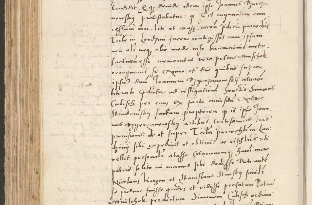 Zdjęcie nr 420 dla obiektu archiwalnego: Acta actorum causarum, sentenciarum et obligacionum coram reverendo patre domino Paulo Crassowsky Warssoviensi et Omnium Sanctorum preposito, canonico et officiali generali Cracoviensi ad annum Domini millesimum quingentesimum quadraresimum quatrum, cuius indicio est secunda pontificatus sanctissimi in Christo patris et domini nostri domini Pauli divina providencia pape tercii anno ipsius decimo, a die ac mense infrascriptis feliciter continuantur