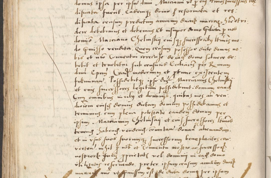 Zdjęcie nr 750 dla obiektu archiwalnego: Acta actorum causarum, sentenciarum et obligacionum coram reverendo patre domino Paulo Crassowsky Warssoviensi et Omnium Sanctorum preposito, canonico et officiali generali Cracoviensi ad annum Domini millesimum quingentesimum quadraresimum quatrum, cuius indicio est secunda pontificatus sanctissimi in Christo patris et domini nostri domini Pauli divina providencia pape tercii anno ipsius decimo, a die ac mense infrascriptis feliciter continuantur