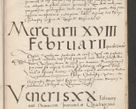Zdjęcie nr 735 dla obiektu archiwalnego: Acta actorum causarum, sentenciarum et obligacionum coram reverendo patre domino Paulo Crassowsky Warssoviensi et Omnium Sanctorum preposito, canonico et officiali generali Cracoviensi ad annum Domini millesimum quingentesimum quadraresimum quatrum, cuius indicio est secunda pontificatus sanctissimi in Christo patris et domini nostri domini Pauli divina providencia pape tercii anno ipsius decimo, a die ac mense infrascriptis feliciter continuantur