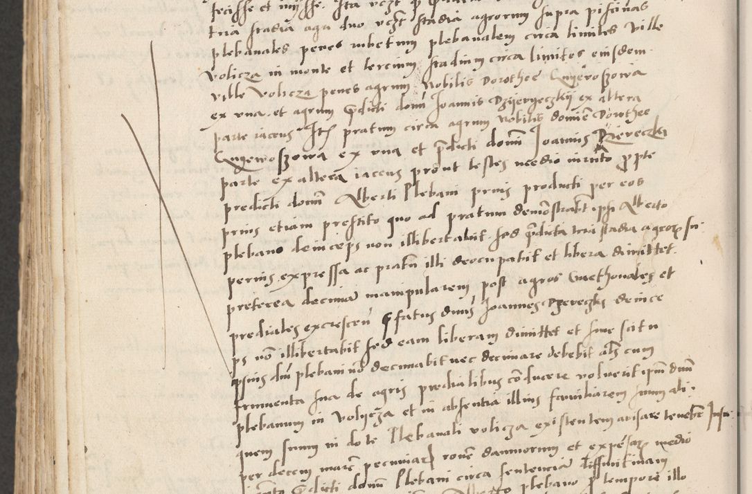 Zdjęcie nr 728 dla obiektu archiwalnego: Acta actorum causarum, sentenciarum et obligacionum coram reverendo patre domino Paulo Crassowsky Warssoviensi et Omnium Sanctorum preposito, canonico et officiali generali Cracoviensi ad annum Domini millesimum quingentesimum quadraresimum quatrum, cuius indicio est secunda pontificatus sanctissimi in Christo patris et domini nostri domini Pauli divina providencia pape tercii anno ipsius decimo, a die ac mense infrascriptis feliciter continuantur