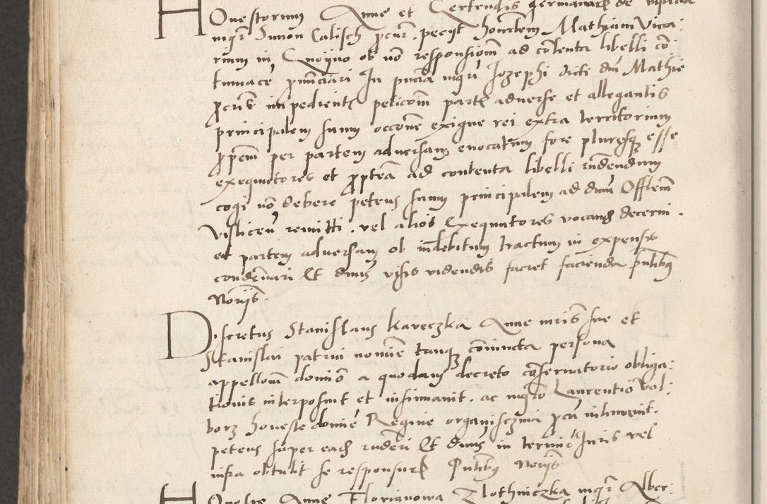Zdjęcie nr 720 dla obiektu archiwalnego: Acta actorum causarum, sentenciarum et obligacionum coram reverendo patre domino Paulo Crassowsky Warssoviensi et Omnium Sanctorum preposito, canonico et officiali generali Cracoviensi ad annum Domini millesimum quingentesimum quadraresimum quatrum, cuius indicio est secunda pontificatus sanctissimi in Christo patris et domini nostri domini Pauli divina providencia pape tercii anno ipsius decimo, a die ac mense infrascriptis feliciter continuantur
