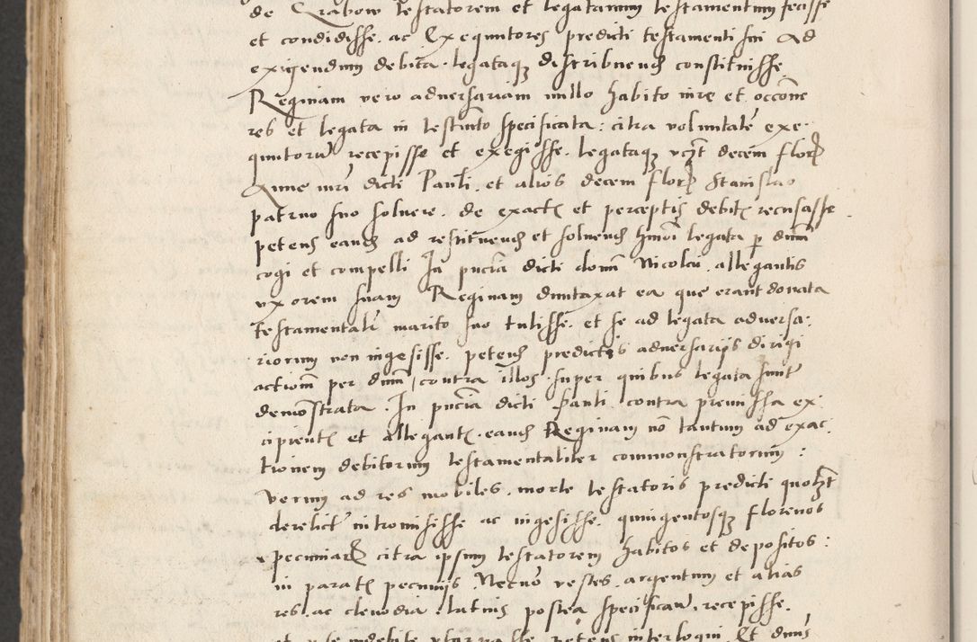 Zdjęcie nr 686 dla obiektu archiwalnego: Acta actorum causarum, sentenciarum et obligacionum coram reverendo patre domino Paulo Crassowsky Warssoviensi et Omnium Sanctorum preposito, canonico et officiali generali Cracoviensi ad annum Domini millesimum quingentesimum quadraresimum quatrum, cuius indicio est secunda pontificatus sanctissimi in Christo patris et domini nostri domini Pauli divina providencia pape tercii anno ipsius decimo, a die ac mense infrascriptis feliciter continuantur