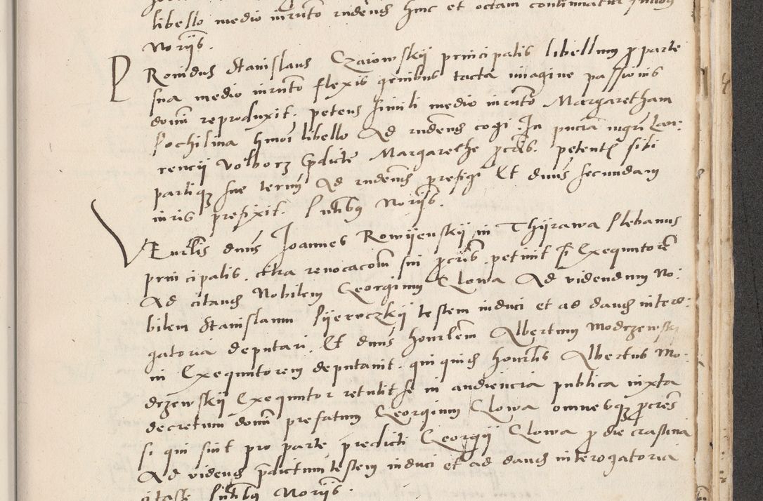 Zdjęcie nr 673 dla obiektu archiwalnego: Acta actorum causarum, sentenciarum et obligacionum coram reverendo patre domino Paulo Crassowsky Warssoviensi et Omnium Sanctorum preposito, canonico et officiali generali Cracoviensi ad annum Domini millesimum quingentesimum quadraresimum quatrum, cuius indicio est secunda pontificatus sanctissimi in Christo patris et domini nostri domini Pauli divina providencia pape tercii anno ipsius decimo, a die ac mense infrascriptis feliciter continuantur