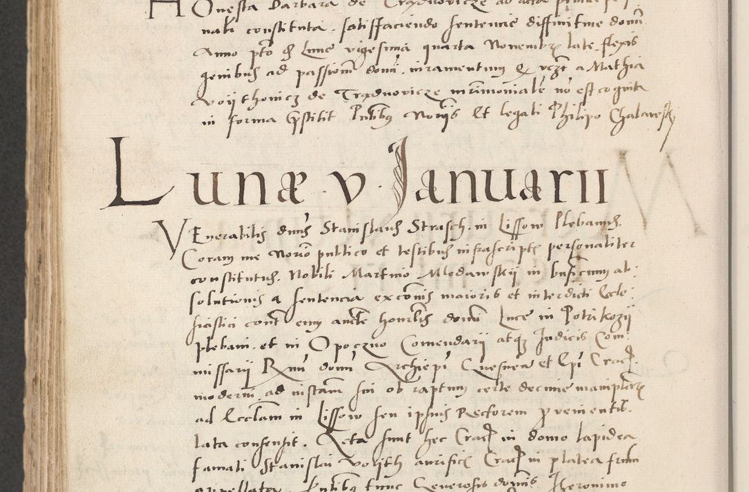 Zdjęcie nr 660 dla obiektu archiwalnego: Acta actorum causarum, sentenciarum et obligacionum coram reverendo patre domino Paulo Crassowsky Warssoviensi et Omnium Sanctorum preposito, canonico et officiali generali Cracoviensi ad annum Domini millesimum quingentesimum quadraresimum quatrum, cuius indicio est secunda pontificatus sanctissimi in Christo patris et domini nostri domini Pauli divina providencia pape tercii anno ipsius decimo, a die ac mense infrascriptis feliciter continuantur