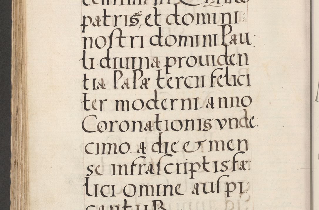 Zdjęcie nr 658 dla obiektu archiwalnego: Acta actorum causarum, sentenciarum et obligacionum coram reverendo patre domino Paulo Crassowsky Warssoviensi et Omnium Sanctorum preposito, canonico et officiali generali Cracoviensi ad annum Domini millesimum quingentesimum quadraresimum quatrum, cuius indicio est secunda pontificatus sanctissimi in Christo patris et domini nostri domini Pauli divina providencia pape tercii anno ipsius decimo, a die ac mense infrascriptis feliciter continuantur