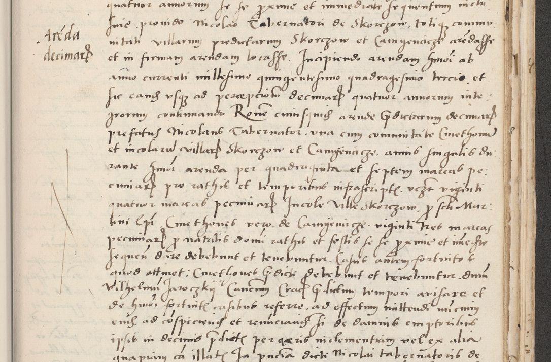 Zdjęcie nr 655 dla obiektu archiwalnego: Acta actorum causarum, sentenciarum et obligacionum coram reverendo patre domino Paulo Crassowsky Warssoviensi et Omnium Sanctorum preposito, canonico et officiali generali Cracoviensi ad annum Domini millesimum quingentesimum quadraresimum quatrum, cuius indicio est secunda pontificatus sanctissimi in Christo patris et domini nostri domini Pauli divina providencia pape tercii anno ipsius decimo, a die ac mense infrascriptis feliciter continuantur